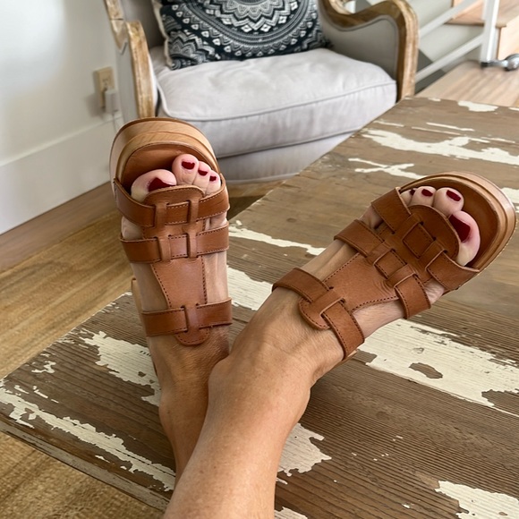 Swedish Hasbeens NWT Grunge Sky High Nature Color Slip In Clog LOVE IT!!! 🌈 🎁 - Picture 3 of 16